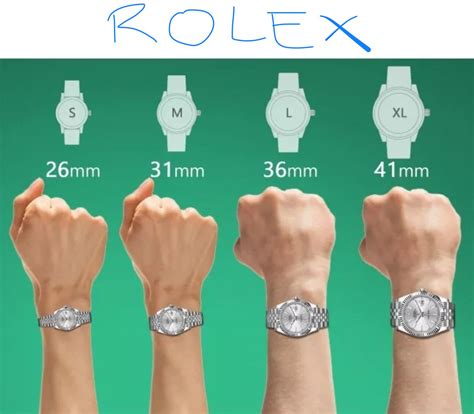 rolex sizes women|Rolex sizes chart.